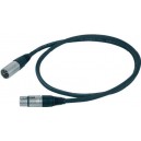 Cavo professionale per microfono - spina volante XLR 3 poli - presa volante XLR 3 poli